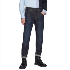 NWT neil barrett dark indigo jeans